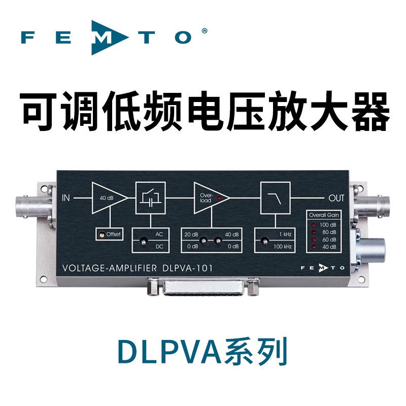DLPVA系列低頻電壓放大器德國(guó)FEMTO